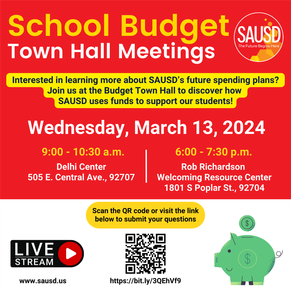 School Budget Town Hall Mtg. 3-13-24 - Eng.